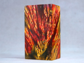 Stabilized Maple Burl Wood Mod Block